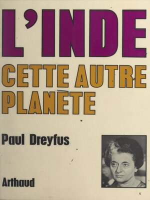 cover image of L'Inde, cette autre planète